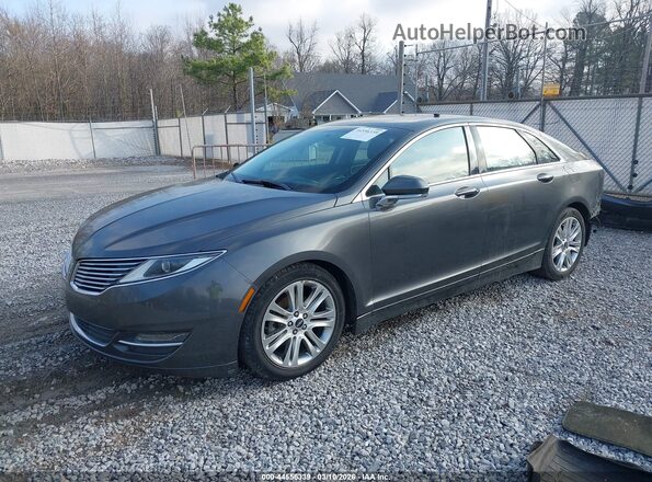 3LN6L2LU1GR633642 2016 LINCOLN MKZ HYBRID Gray Front left