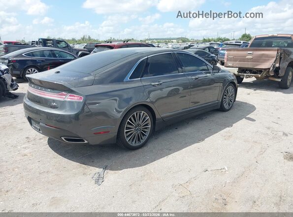 3LN6L2LU5GR600918 2016 LINCOLN MKZ HYBRID Gray Задня права чверть
