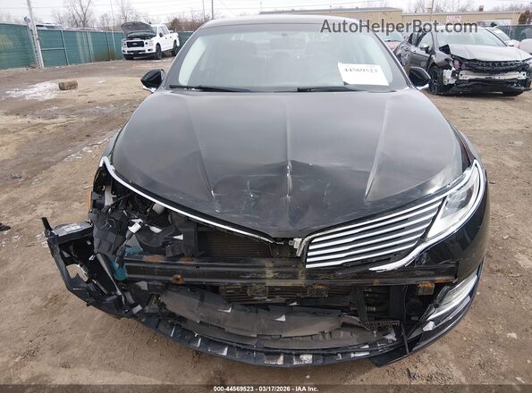 3LN6L2LU8GR630401 2016 LINCOLN MKZ HYBRID Black Սալոնի հետևի տեսք