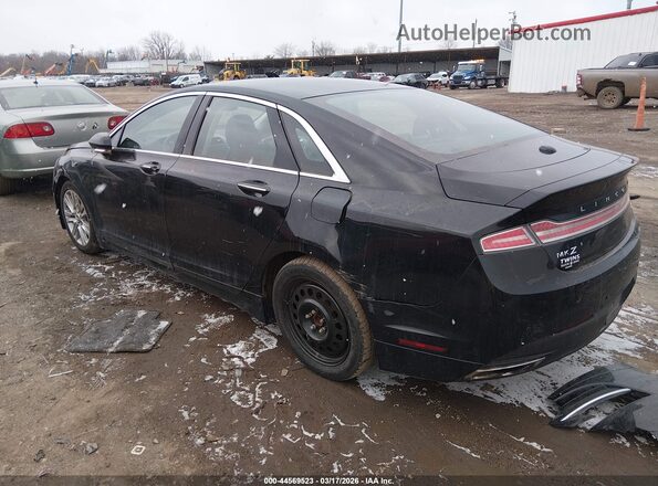 3LN6L2LU8GR630401 2016 LINCOLN MKZ HYBRID Black Հետևի ձախ