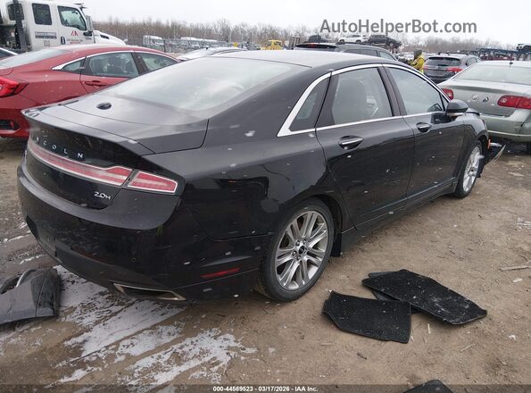 3LN6L2LU8GR630401 2016 LINCOLN MKZ HYBRID Black Հետևի աջ