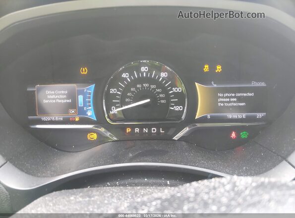 3LN6L2LU8GR630401 2016 LINCOLN MKZ HYBRID Black Հետևի նստատեղերի տեսք