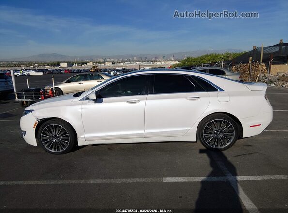 3LN6L2LU9GR629032 2016 LINCOLN MKZ HYBRID White Панорамний вид салону 360°