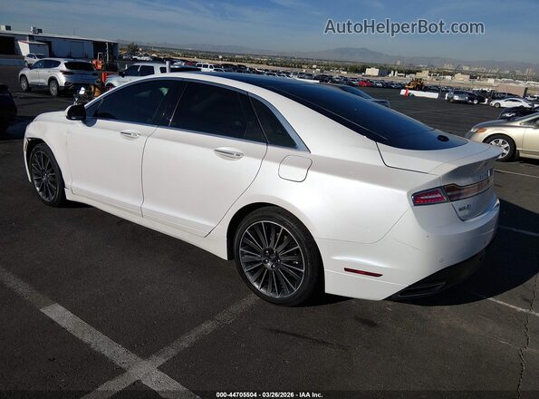 3LN6L2LU9GR629032 2016 LINCOLN MKZ HYBRID White Задня ліва чверть