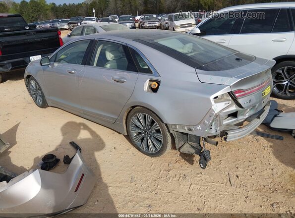 3LN6L2PU4GR605697 2016 LINCOLN MKZ HYBRID Silver Tył lewy