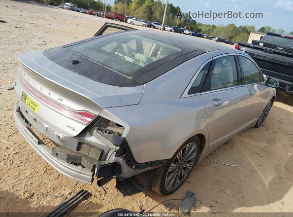3LN6L2PU4GR605697 2016 LINCOLN MKZ HYBRID Silver Tył prawy