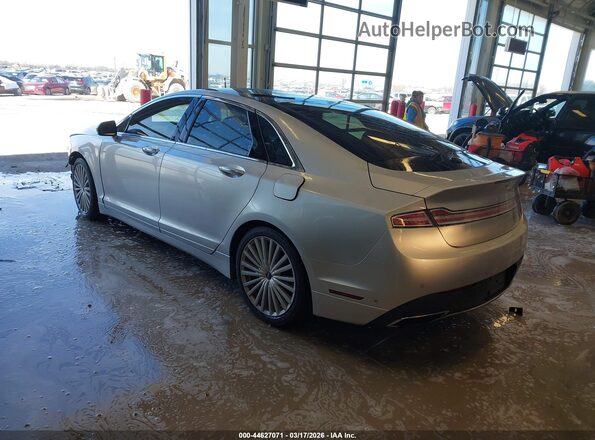 3LN6L5EC7HR605609 2017 LINCOLN MKZ Silver უკანა მარცხენა