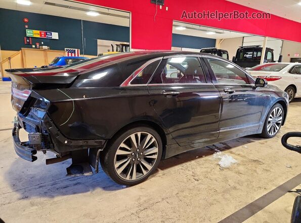 3LN6L5F97JR629322 2018 LINCOLN MKZ Black Trasero derecho