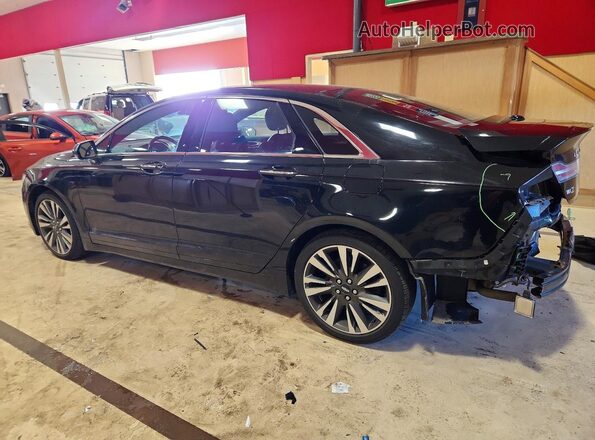 3LN6L5F97JR629322 2018 LINCOLN MKZ Black Trasero izquierdo