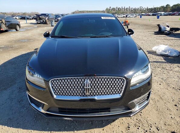 3LN6L5FC7JR627095 2018 LINCOLN MKZ Black წინა ხედი