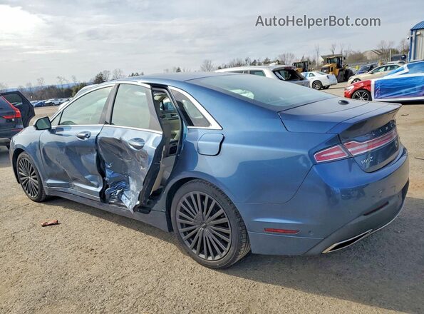 3LN6L5FC7KR613604 2019 LINCOLN MKZ Blue Rear left