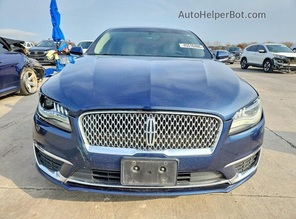 3LN6L5KU4HR660189 2017 LINCOLN MKZ Blue 