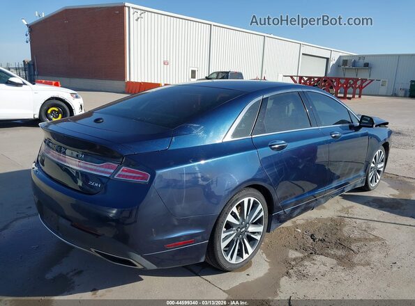 3LN6L5LU0HR666814 2017 LINCOLN MKZ HYBRID Blue Հետևի աջ