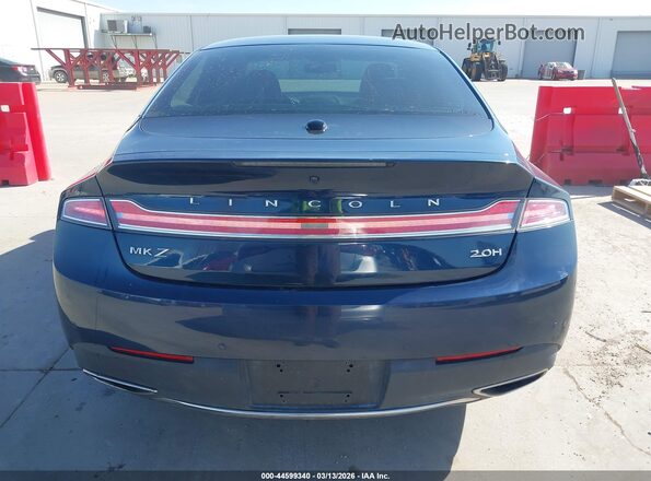3LN6L5LU0HR666814 2017 LINCOLN MKZ HYBRID Blue 