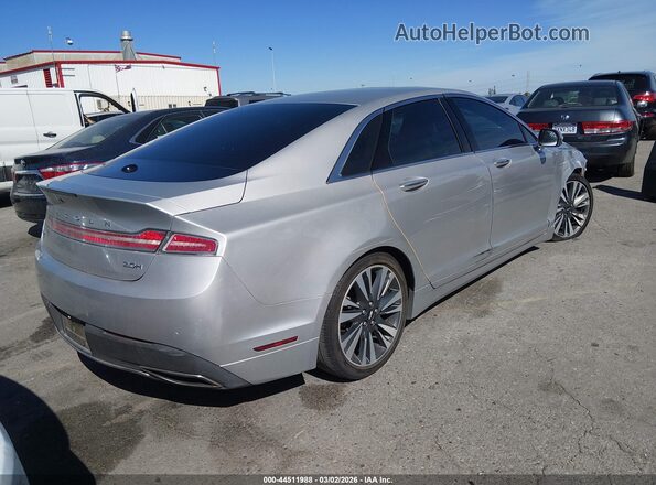 3LN6L5MU2HR644537 2017 LINCOLN MKZ HYBRID Silver Հետևի աջ