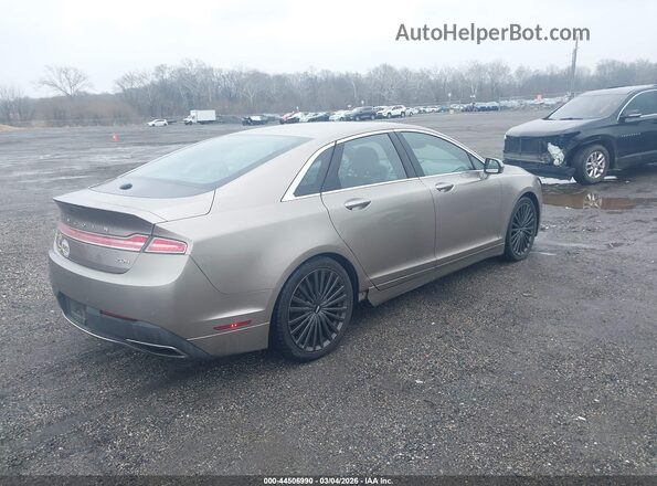 3LN6L5MU2JR603850 2018 LINCOLN MKZ HYBRID Tan Trasero derecho
