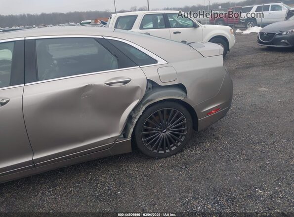 3LN6L5MU2JR603850 2018 LINCOLN MKZ HYBRID Tan Vista frontal