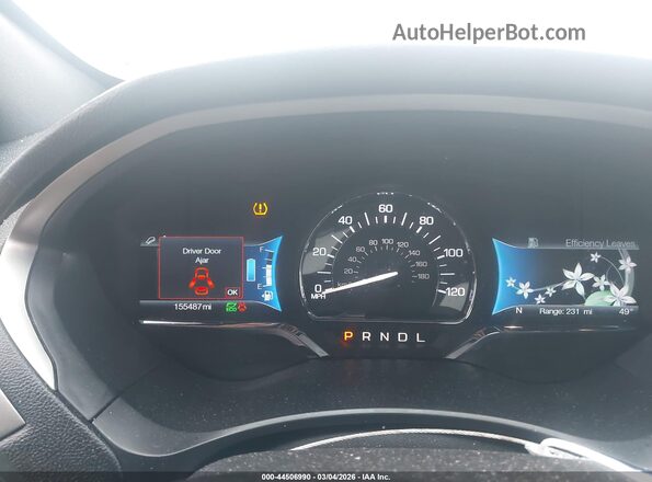 3LN6L5MU2JR603850 2018 LINCOLN MKZ HYBRID Tan Vista de los asientos traseros