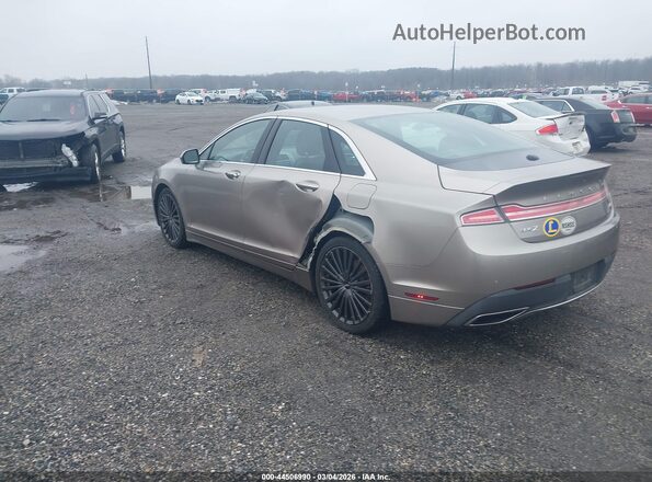 3LN6L5MU2JR603850 2018 LINCOLN MKZ HYBRID Tan Trasero izquierdo