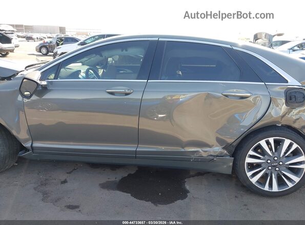 3LN6L5MU4HR655460 2017 LINCOLN MKZ HYBRID Gray 360 interior view