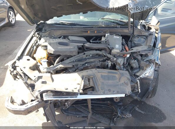 3LN6L5MU4HR655460 2017 LINCOLN MKZ HYBRID Gray Rear view
