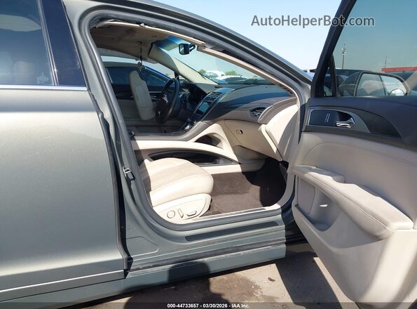 3LN6L5MU4HR655460 2017 LINCOLN MKZ HYBRID Gray Front interior view