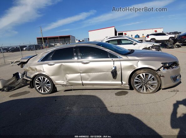 3LN6L5MU9HR656958 2017 LINCOLN MKZ HYBRID Желто-коричневый Панорамный вид салона 360°
