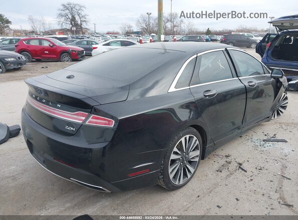 3LN6L5MUXHR660730 2017 LINCOLN MKZ HYBRID Черный Задняя правая четверть