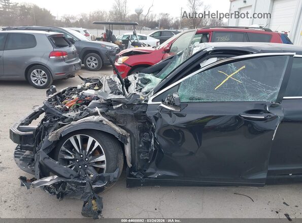 3LN6L5MUXHR660730 2017 LINCOLN MKZ HYBRID Черный Вид спереди