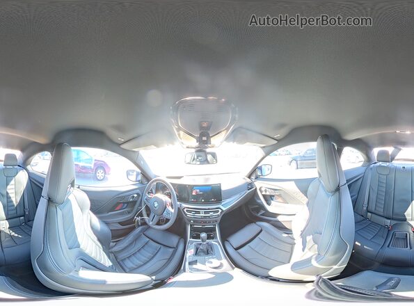 3MF13DM02R8E83696 2024 BMW M2 Silver VIN sticker view