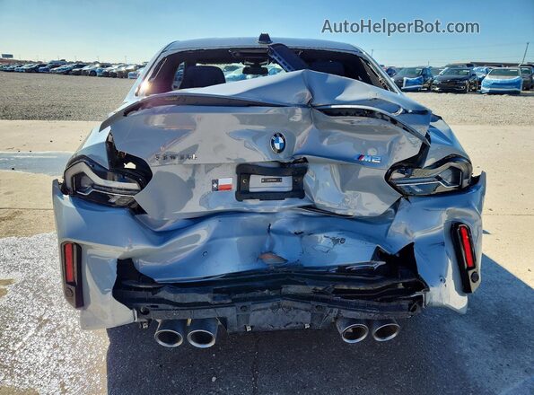 3MF13DM02R8E83696 2024 BMW M2 Silver Rear view
