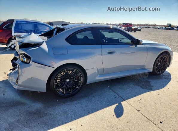 3MF13DM02R8E83696 2024 BMW M2 Silver Rear right