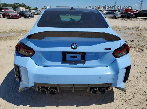 3MF13DM04R8E42079 2024 BMW M2 Blue Vista trasera