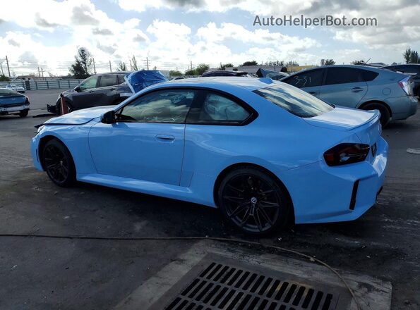 3MF13DM09P8D02560 2023 BMW M2 Blue Задня ліва чверть
