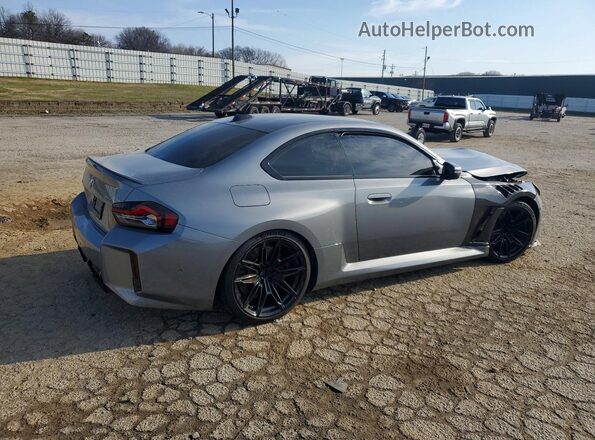 3MF23DM01S8F01681 2025 BMW M2 Gray Rear right