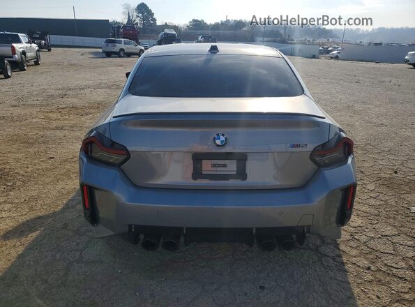 3MF23DM01S8F01681 2025 BMW M2 Gray Rear view