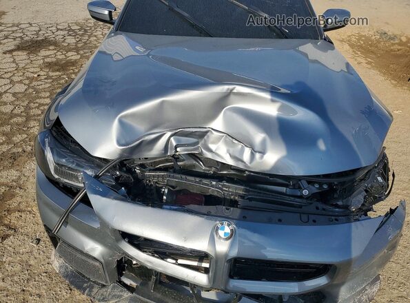 3MF23DM01S8F01681 2025 BMW M2 Gray Rear interior view