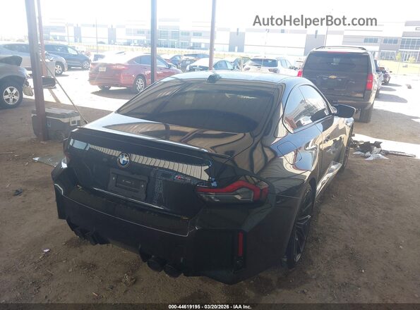 3MF23DM03S8F30244 2025 BMW M2 Black უკანა მარჯვენა