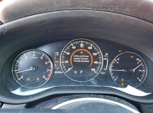3MVDMABL7MM252509 2021 MAZDA CX-30 Red Vista del cuadro de instrumentos