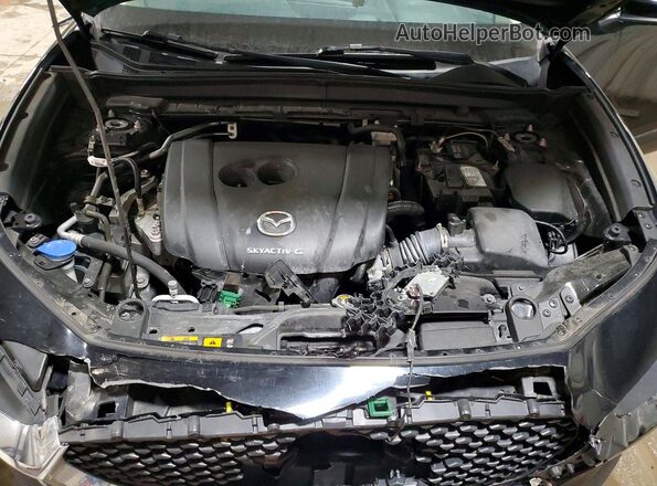 3MVDMBAL5MM222366 2021 MAZDA CX-30 Black Vista del compartimento del motor