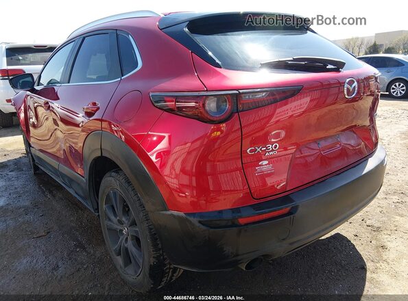 3MVDMBAY5MM245836 2021 MAZDA CX-30 Красный Задняя левая четверть