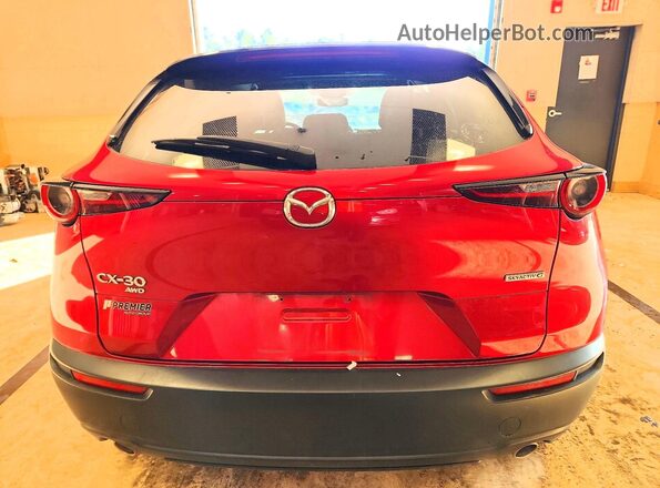 3MVDMBBL7MM302640 2021 MAZDA CX-30 Red უკანა ხედი