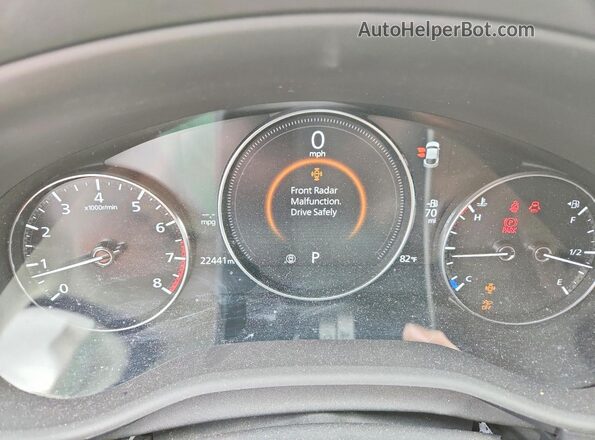 3MVDMBBL8NM452161 2022 MAZDA CX-30 Угольный Вид щитка приборов