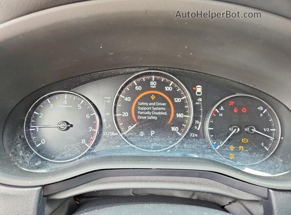 3MVDMBCL2NM417873 2022 MAZDA CX-30 Black Widok zestawu wskaźników