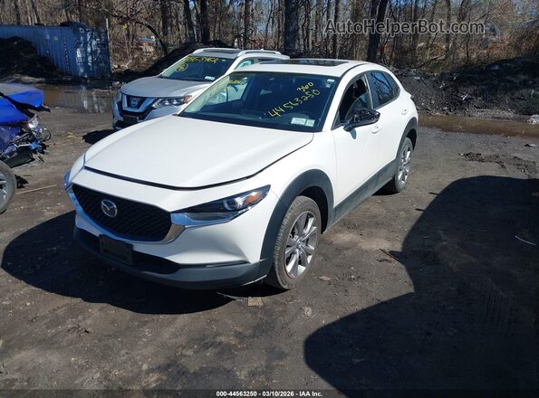 3MVDMBCL3MM256450 2021 MAZDA CX-30 White Առջևի ձախ երեք քառորդ տեսարան