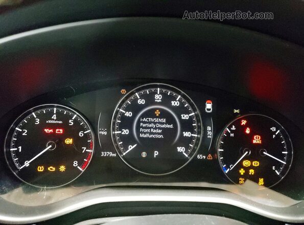 3MVDMBCL6TM106024 2026 MAZDA CX-30 Синий Вид щитка приборов