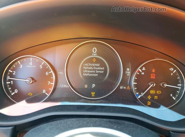 3MVDMBCL6TM112809 2026 MAZDA CX-30 Синий Вид щитка приборов