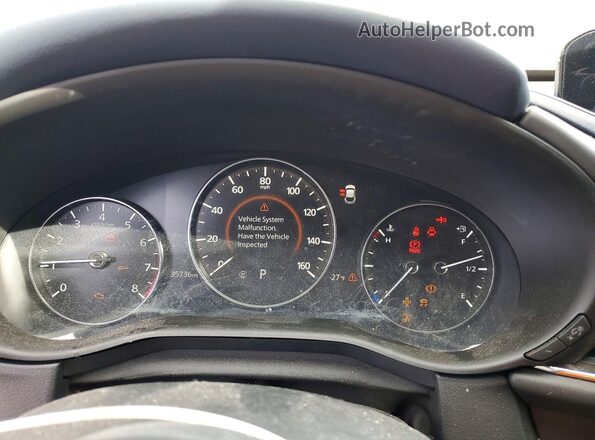 3MVDMBCL7MM200169 2021 MAZDA CX-30 Black Вид щитка приладів