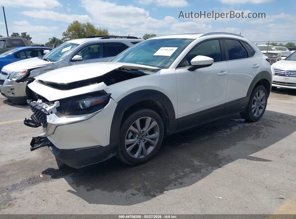 3MVDMBCL8NM423693 2022 MAZDA CX-30 White წინა მარცხენა ხედი სამი მეოთხედიდან