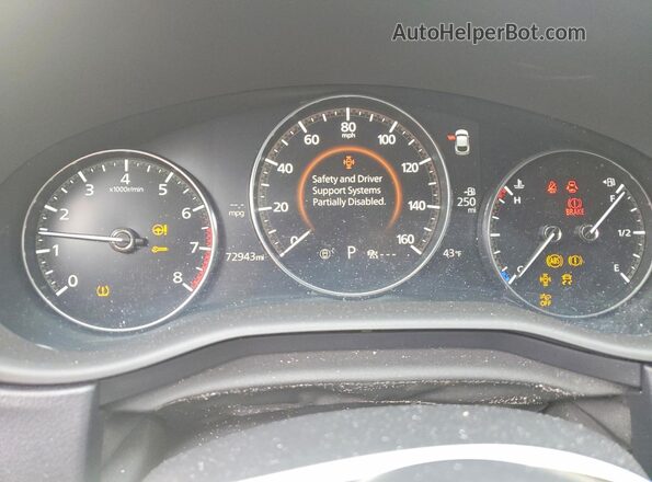 3MVDMBCLXMM272211 2021 MAZDA CX-30 Blue Սարքավորումների վահանակի տեսք